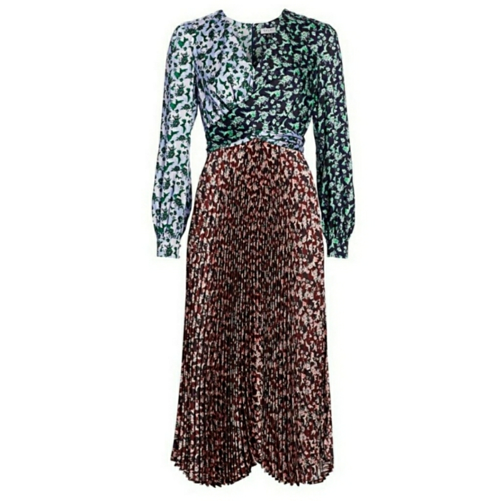 Delfi Collective Printed Camille Midi Dress
